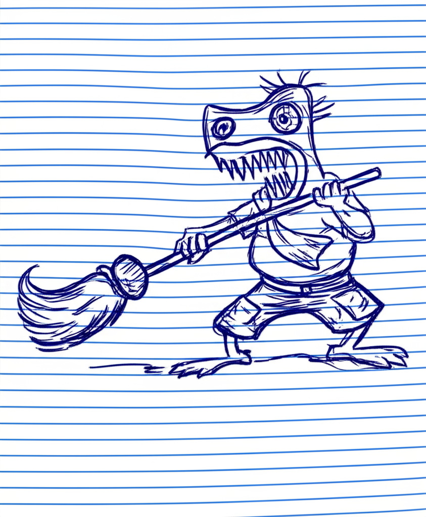 Go push a sweep.