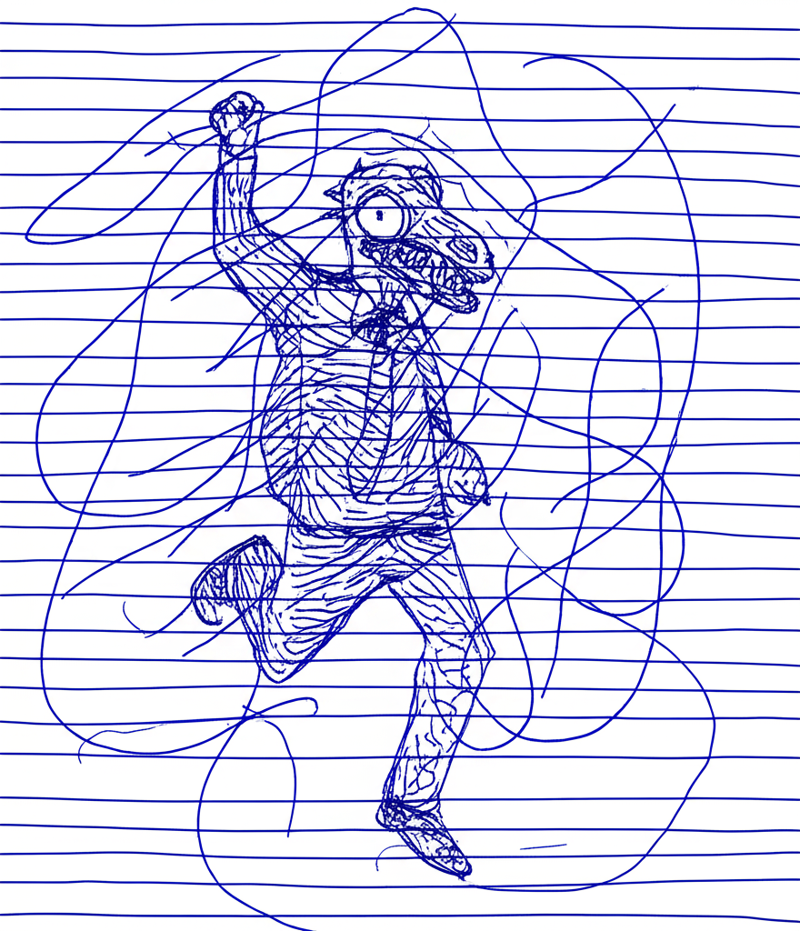String goes catch.