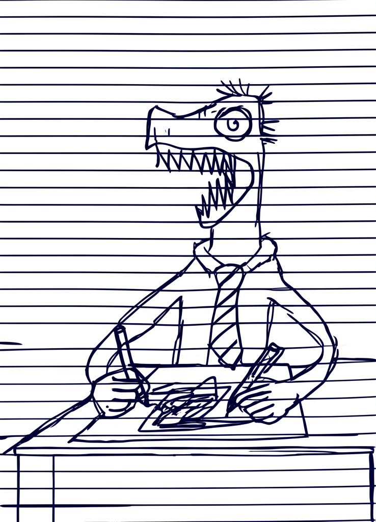 Pen smudge & leaks.